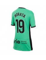 Atletico Madrid Alvaro Morata #19 Kolmaspaita Naisten 2023-24 Lyhythihainen